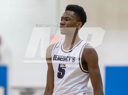 Thumbnail 1 in Oak Hill Academy vs. St. Benedict's Prep (Metro Classic) photogallery.