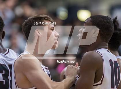 Thumbnail 3 in Oak Hill Academy vs. St. Benedict's Prep (Metro Classic) photogallery.