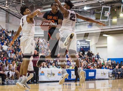 Thumbnail 1 in Oak Hill Academy vs. St. Benedict's Prep (Metro Classic) photogallery.