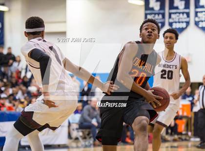 Thumbnail 3 in Oak Hill Academy vs. St. Benedict's Prep (Metro Classic) photogallery.