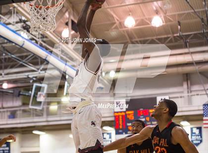 Thumbnail 2 in Oak Hill Academy vs. St. Benedict's Prep (Metro Classic) photogallery.