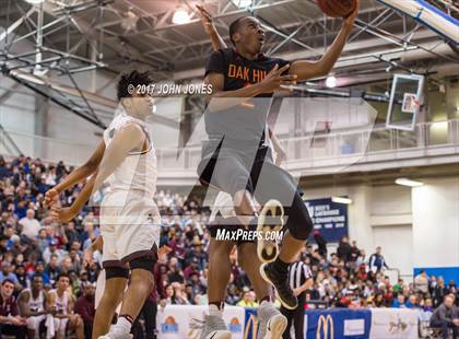 Thumbnail 2 in Oak Hill Academy vs. St. Benedict's Prep (Metro Classic) photogallery.