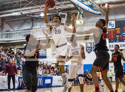 Thumbnail 1 in Oak Hill Academy vs. St. Benedict's Prep (Metro Classic) photogallery.