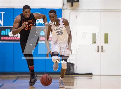 Thumbnail 2 in Oak Hill Academy vs. St. Benedict's Prep (Metro Classic) photogallery.