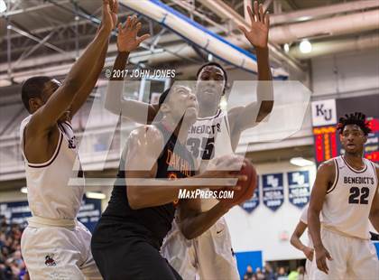 Thumbnail 2 in Oak Hill Academy vs. St. Benedict's Prep (Metro Classic) photogallery.