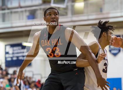 Thumbnail 1 in Oak Hill Academy vs. St. Benedict's Prep (Metro Classic) photogallery.