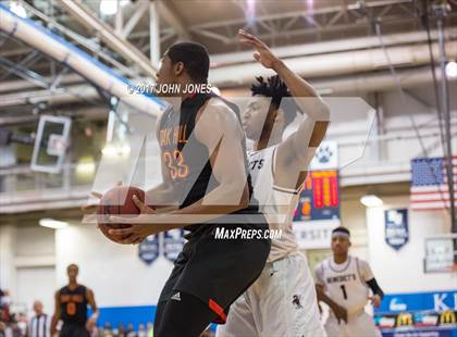 Thumbnail 1 in Oak Hill Academy vs. St. Benedict's Prep (Metro Classic) photogallery.