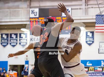 Thumbnail 1 in Oak Hill Academy vs. St. Benedict's Prep (Metro Classic) photogallery.