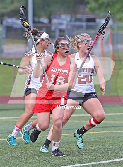 Thumbnail 2 in Branford vs. Pomperaug (CIAC Class M Final) photogallery.
