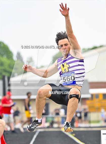 Thumbnail 1 in IHSAA Finals (Long Jump) photogallery.
