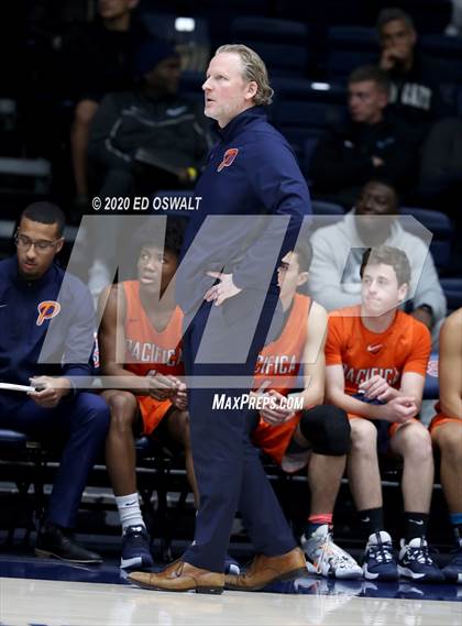 Thumbnail 2 in Salesian College Preparatory vs. Pacifica Christian/Orange County (Maxpreps MLK Classic) photogallery.
