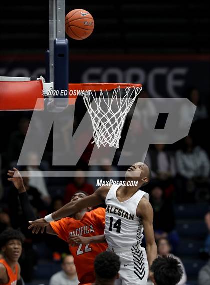 Thumbnail 2 in Salesian College Preparatory vs. Pacifica Christian/Orange County (Maxpreps MLK Classic) photogallery.