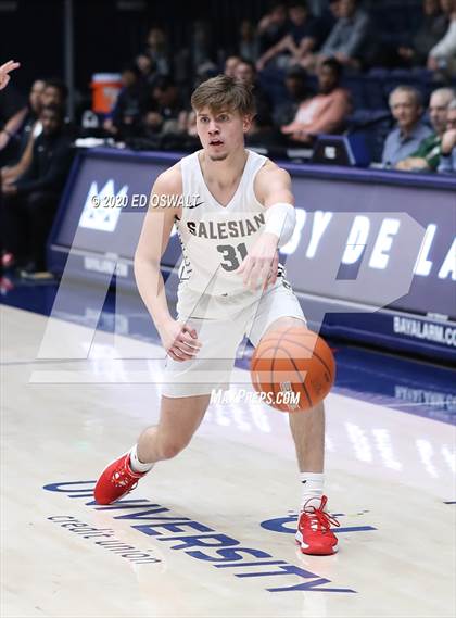 Thumbnail 3 in Salesian College Preparatory vs. Pacifica Christian/Orange County (Maxpreps MLK Classic) photogallery.