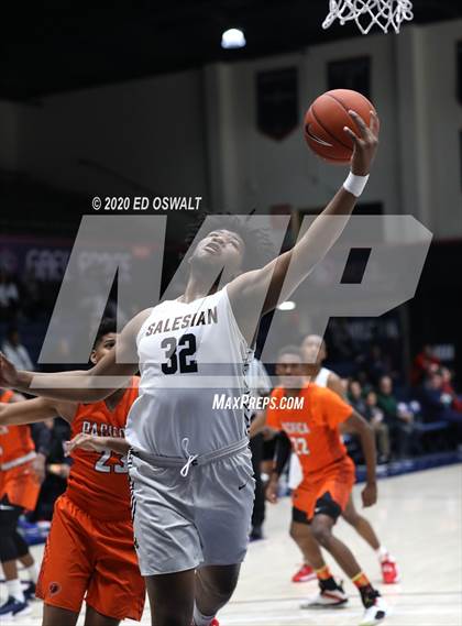 Thumbnail 3 in Salesian College Preparatory vs. Pacifica Christian/Orange County (Maxpreps MLK Classic) photogallery.