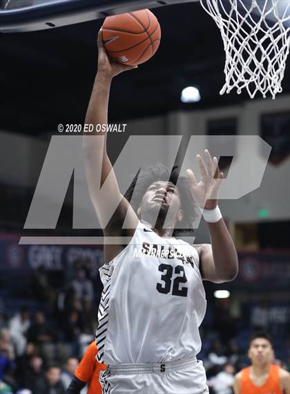 Thumbnail 1 in Salesian College Preparatory vs. Pacifica Christian/Orange County (Maxpreps MLK Classic) photogallery.