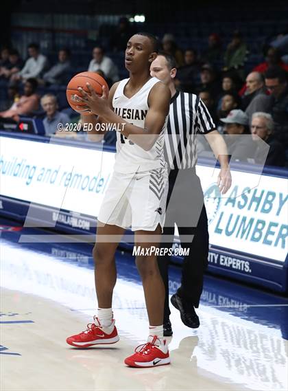 Thumbnail 1 in Salesian College Preparatory vs. Pacifica Christian/Orange County (Maxpreps MLK Classic) photogallery.