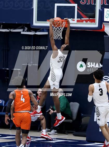 Thumbnail 3 in Salesian College Preparatory vs. Pacifica Christian/Orange County (Maxpreps MLK Classic) photogallery.