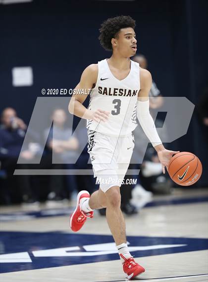 Thumbnail 1 in Salesian College Preparatory vs. Pacifica Christian/Orange County (Maxpreps MLK Classic) photogallery.