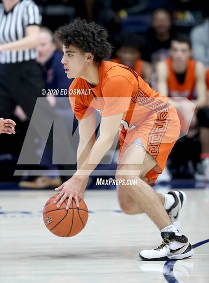 Thumbnail 3 in Salesian College Preparatory vs. Pacifica Christian/Orange County (Maxpreps MLK Classic) photogallery.