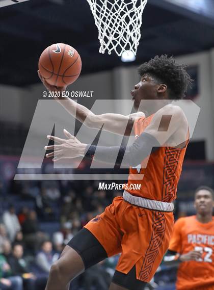 Thumbnail 3 in Salesian College Preparatory vs. Pacifica Christian/Orange County (Maxpreps MLK Classic) photogallery.