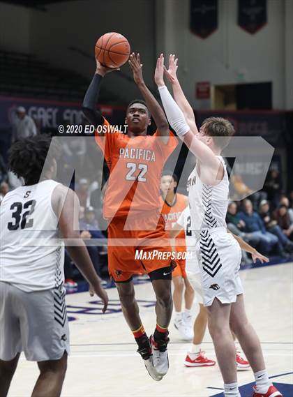 Thumbnail 1 in Salesian College Preparatory vs. Pacifica Christian/Orange County (Maxpreps MLK Classic) photogallery.
