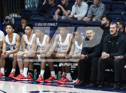 Thumbnail 3 in Salesian College Preparatory vs. Pacifica Christian/Orange County (Maxpreps MLK Classic) photogallery.