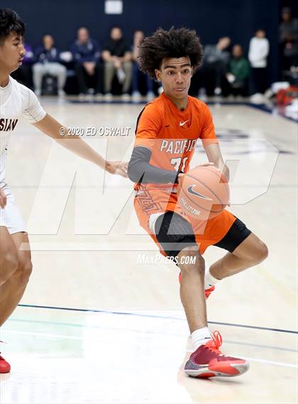 Thumbnail 1 in Salesian College Preparatory vs. Pacifica Christian/Orange County (Maxpreps MLK Classic) photogallery.