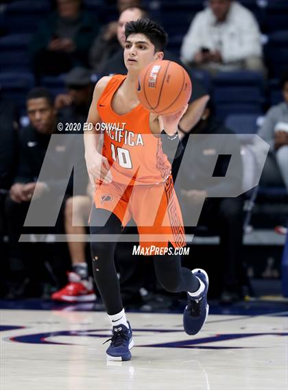 Thumbnail 1 in Salesian College Preparatory vs. Pacifica Christian/Orange County (Maxpreps MLK Classic) photogallery.