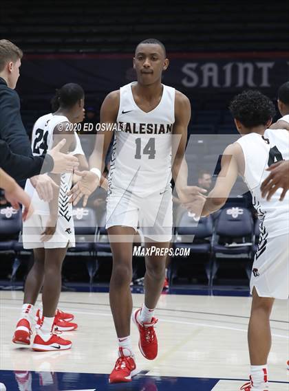 Thumbnail 1 in Salesian College Preparatory vs. Pacifica Christian/Orange County (Maxpreps MLK Classic) photogallery.
