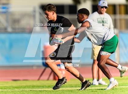 Thumbnail 1 in Marcos de Niza vs Skyline (Mesquite Summer Passing League) photogallery.