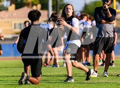 Thumbnail 3 in Marcos de Niza vs Skyline (Mesquite Summer Passing League) photogallery.