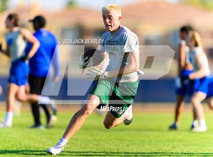 Thumbnail 3 in Marcos de Niza vs Skyline (Mesquite Summer Passing League) photogallery.