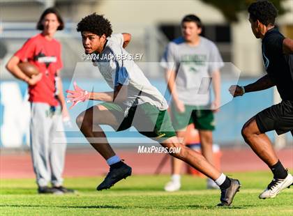 Thumbnail 2 in Marcos de Niza vs Skyline (Mesquite Summer Passing League) photogallery.