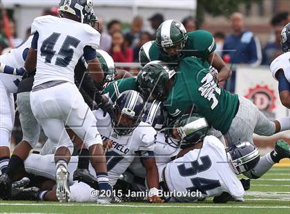 Thumbnail 3 in Cass Tech vs. Southfield (Tim Horton Prep Kickoff Classic) photogallery.
