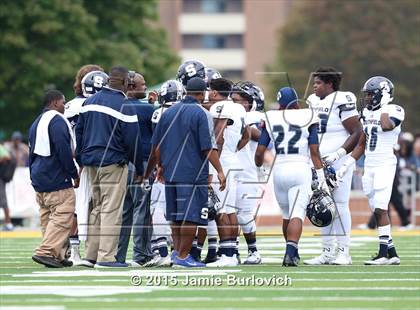 Thumbnail 3 in Cass Tech vs. Southfield (Tim Horton Prep Kickoff Classic) photogallery.