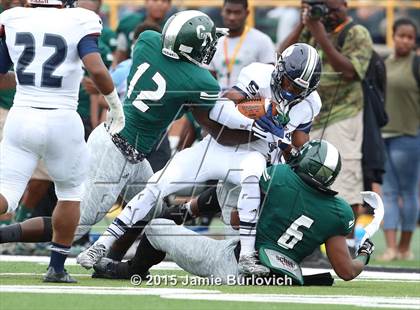 Thumbnail 1 in Cass Tech vs. Southfield (Tim Horton Prep Kickoff Classic) photogallery.