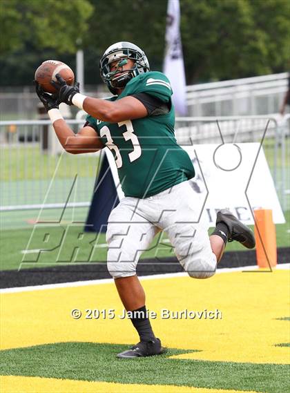 Thumbnail 2 in Cass Tech vs. Southfield (Tim Horton Prep Kickoff Classic) photogallery.