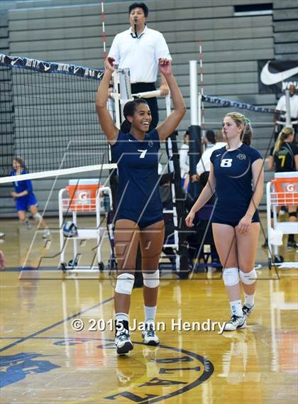 Thumbnail 2 in Long Beach Poly vs Valley Christian (Durango Fall Classic) photogallery.