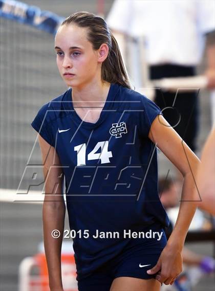 Thumbnail 1 in Long Beach Poly vs Valley Christian (Durango Fall Classic) photogallery.