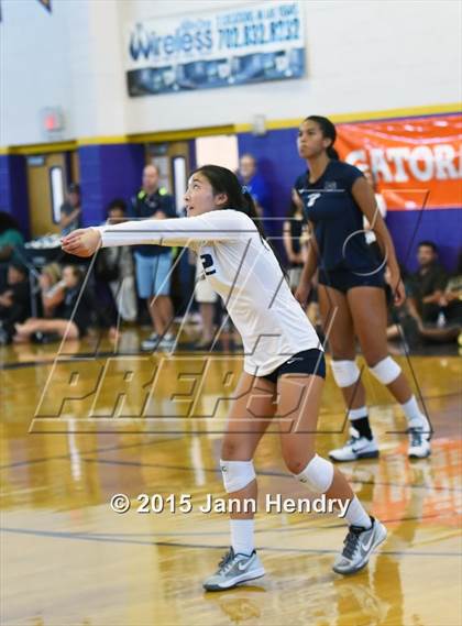 Thumbnail 2 in Long Beach Poly vs Valley Christian (Durango Fall Classic) photogallery.