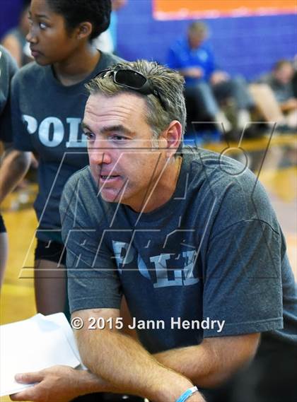 Thumbnail 3 in Long Beach Poly vs Valley Christian (Durango Fall Classic) photogallery.