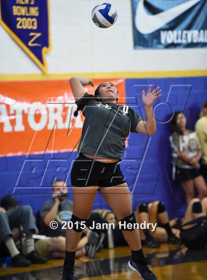 Thumbnail 3 in Long Beach Poly vs Valley Christian (Durango Fall Classic) photogallery.