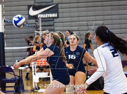 Thumbnail 3 in Long Beach Poly vs Valley Christian (Durango Fall Classic) photogallery.