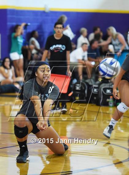 Thumbnail 1 in Long Beach Poly vs Valley Christian (Durango Fall Classic) photogallery.