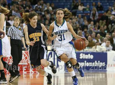 Thumbnail 3 in Mission Prep vs. Branson (CIF State D5 Final) photogallery.