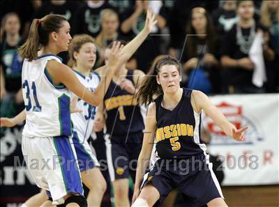 Thumbnail 3 in Mission Prep vs. Branson (CIF State D5 Final) photogallery.