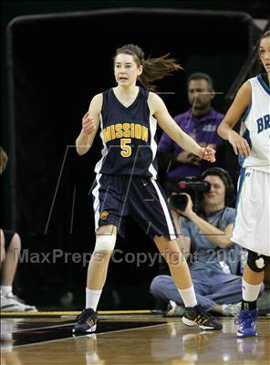 Thumbnail 3 in Mission Prep vs. Branson (CIF State D5 Final) photogallery.