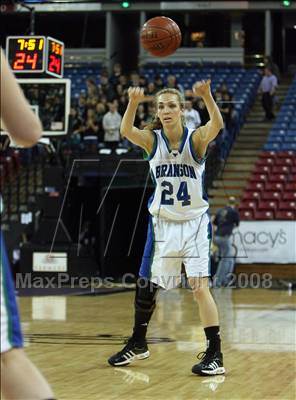 Thumbnail 2 in Mission Prep vs. Branson (CIF State D5 Final) photogallery.