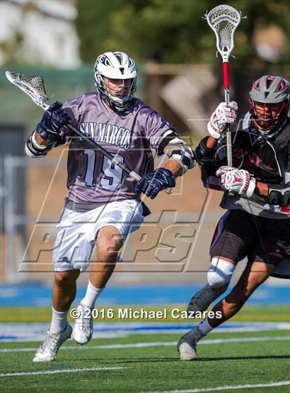 Thumbnail 1 in Santa Fe Christian vs. San Marcos (CIF SDS D1 Final) photogallery.