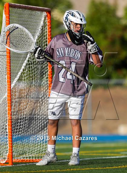 Thumbnail 1 in Santa Fe Christian vs. San Marcos (CIF SDS D1 Final) photogallery.